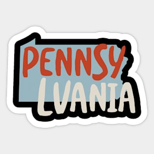 State of Pennsylvania Sticker